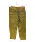 LEVI'S (リーバイス) カラーデニムパンツ イエロー サイズ:32：6000円