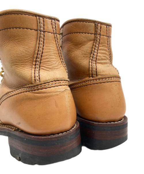 LONE WOLF（ローンウルフ）LONE WOLF (ローンウルフ) LOGGER レースアップブーツ ベージュ サイズ:SIZE 7の古着・服飾アイテム