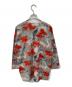 Dry Bones (ドライボーンズ) 7分袖ノーカラーシャツ グレー×レッド サイズ:SIZE M：7000円
