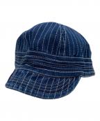 freewheelersフリーホイーラーズ）の古着「Guthrie 1920s STYLE WORK CAP」｜インディゴ
