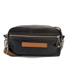 RAINBOW COUNTRY（レインボー カントリー）の古着「LEATHER SHOULDER POUCH/レザー・ショルダー・ポーチ」｜ブラウン