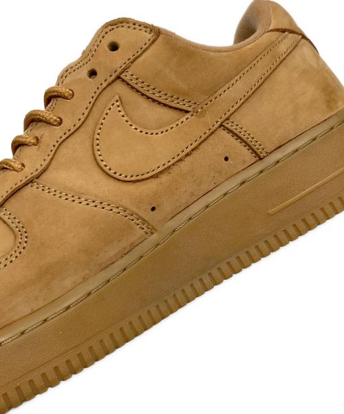 NIKE（ナイキ）NIKE (ナイキ) SUPREME (シュプリーム) Air Force 1 Low Flax Wheat/エアフォース1 ロー フラックス/ウィート ブラウン サイズ:27.5の古着・服飾アイテム