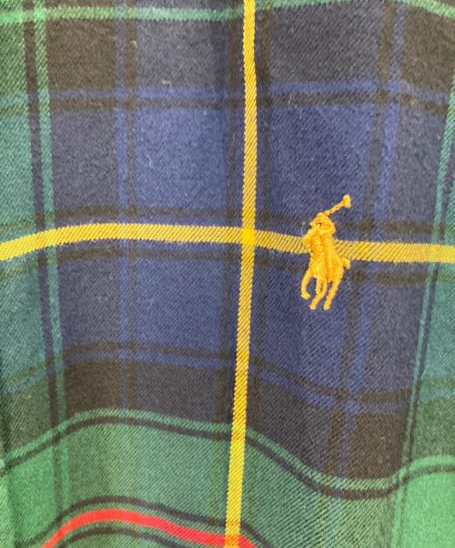 RALPH LAUREN（ラルフローレン）RALPH LAUREN (ラルフローレン) チェックシャツ グリーン サイズ:SIZE Lの古着・服飾アイテム