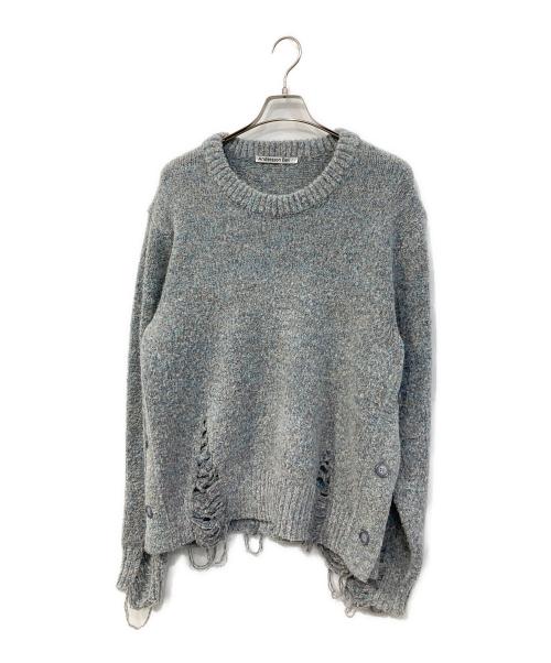 ANDERSSON BELL（アンダーソンベル）ANDERSSON BELL (アンダーソンベル) ダメージニット グレー サイズ:SIZE Lの古着・服飾アイテム