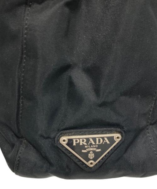 PRADA（プラダ）PRADA (プラダ) チェーンワンショルダーバッグ ブラックの古着・服飾アイテム