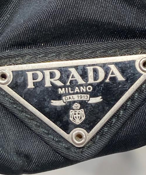 PRADA（プラダ）PRADA (プラダ) チェーンワンショルダーバッグ ブラックの古着・服飾アイテム