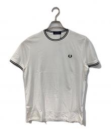FRED PERRY（フレッドペリー）の古着「Twin Tipped T-Shirt」｜ホワイト