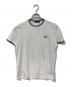 FRED PERRY（フレッドペリー）の古着「Twin Tipped T-Shirt」｜ホワイト