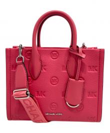 MICHAEL KORS（マイケルコース）の古着「トップジップ ショッパー クロスボディバッグ」｜ピンク
