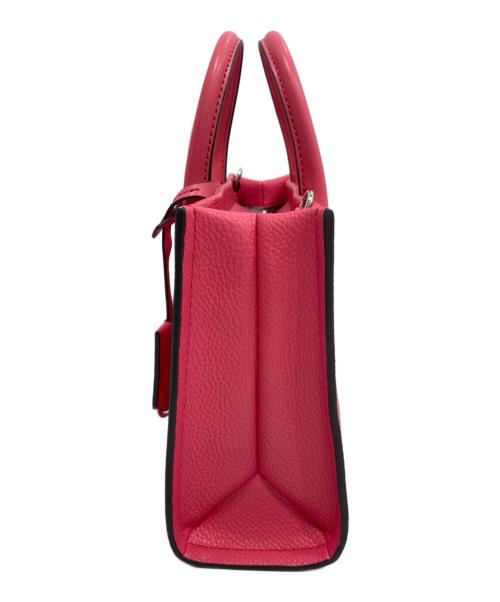 MICHAEL KORS（マイケルコース）MICHAEL KORS (マイケルコース) トップジップ ショッパー クロスボディバッグ ピンクの古着・服飾アイテム