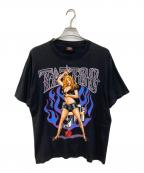 rock eagleロックイーグル）の古着「Tシャツ」｜ブラック