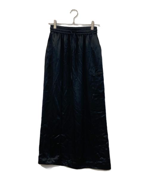Y-3（ワイスリー）Y-3 (ワイスリー) Silk Skirt/シルクスカート ブラック サイズ:SIZE XSの古着・服飾アイテム