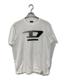 DIESEL（ディーゼル）の古着「ＤロゴTEE」｜ホワイト