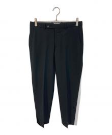 STEVEN ALAN（スティーブンアラン）の古着「T/W STR SLOW TAPERED ANKLE PANTS」｜ブラック