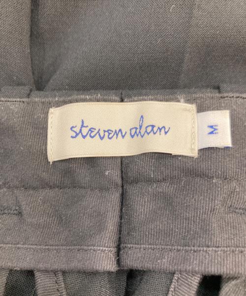 STEVEN ALAN（スティーブンアラン）STEVEN ALAN (スティーブンアラン) T/W STR SLOW TAPERED ANKLE PANTS ブラック サイズ:SIZE Mの古着・服飾アイテム