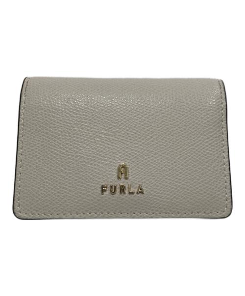 FURLA（フルラ）FURLA (フルラ) カードケース ベージュの古着・服飾アイテム