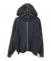 PHIGERIN（フィンガリン）の古着「CORDY KNIT ZIP HOODIE」｜ブラック