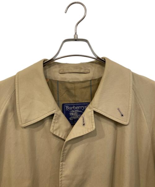 Burberry's（バーバリーズ）Burberry's (バーバリーズ) 比翼ステンカラーコート ベージュ サイズ:不明の古着・服飾アイテム