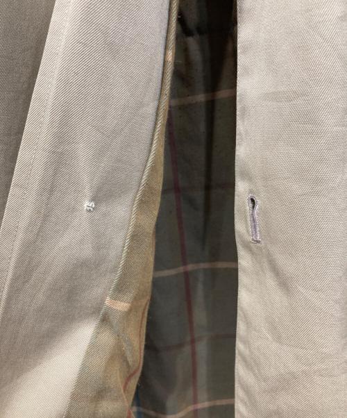 Burberry's（バーバリーズ）Burberry's (バーバリーズ) 比翼ステンカラーコート ベージュ サイズ:不明の古着・服飾アイテム