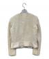 BROOKS BROTHERS (ブルックスブラザーズ) ノーカラーツイードジャケット アイボリー サイズ:SIZE 2：5000円