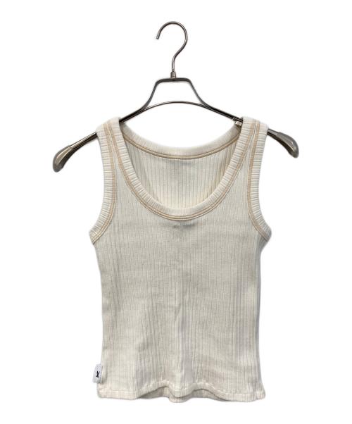 Denham（デンハム）Denham (デンハム) RANDOM RIB TANK ホワイト サイズ:FREEの古着・服飾アイテム