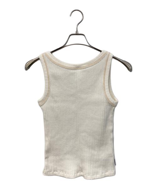 Denham（デンハム）Denham (デンハム) RANDOM RIB TANK ホワイト サイズ:FREEの古着・服飾アイテム