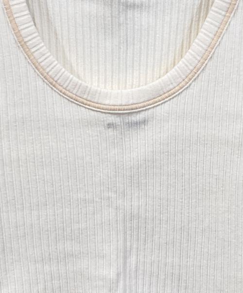 Denham（デンハム）Denham (デンハム) RANDOM RIB TANK ホワイト サイズ:FREEの古着・服飾アイテム
