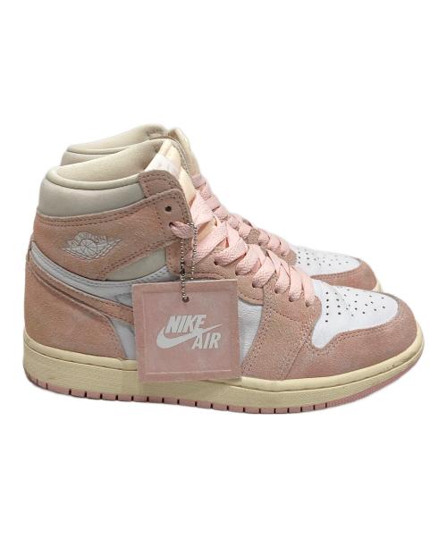 NIKE（ナイキ）NIKE (ナイキ) Air Jordan 1 Retro HI OG Women's/エア ジョーダン 1 レトロ ハイ オージー ウィメンズ ピンク サイズ:SIZE 24.5cmの古着・服飾アイテム