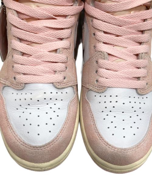 NIKE（ナイキ）NIKE (ナイキ) Air Jordan 1 Retro HI OG Women's/エア ジョーダン 1 レトロ ハイ オージー ウィメンズ ピンク サイズ:SIZE 24.5cmの古着・服飾アイテム