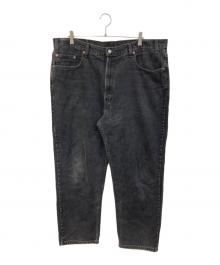 LEVI'S（リーバイス）の古着「550 RELAXED FITブラックデニムパンツ」｜ブラック