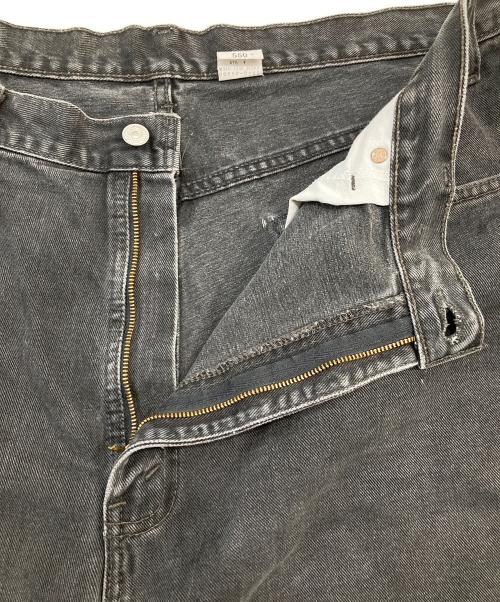LEVI'S（リーバイス）LEVI'S (リーバイス) 550 RELAXED FITブラックデニムパンツ ブラック サイズ:SIZE 42の古着・服飾アイテム