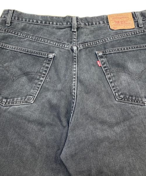 LEVI'S（リーバイス）LEVI'S (リーバイス) 550 RELAXED FITブラックデニムパンツ ブラック サイズ:SIZE 42の古着・服飾アイテム