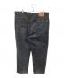 LEVI'S (リーバイス) 550 RELAXED FITブラックデニムパンツ ブラック サイズ:SIZE 42：6000円