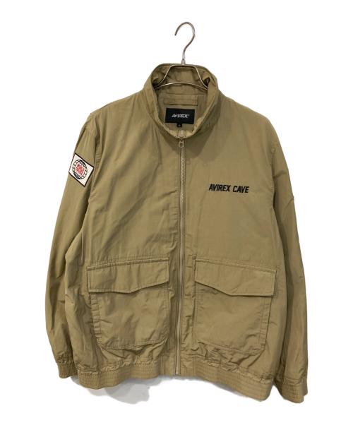 AVIREX（アヴィレックス）AVIREX (アヴィレックス) CAVE JACKET/ケイブ・ジャケット ブラウン サイズ:SIZE XLの古着・服飾アイテム