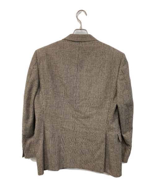 BURBERRY LONDON（バーバリーロンドン）BURBERRY LONDON (バーバリーロンドン) セットアップウールチェックスーツ ブラウン サイズ:なしの古着・服飾アイテム