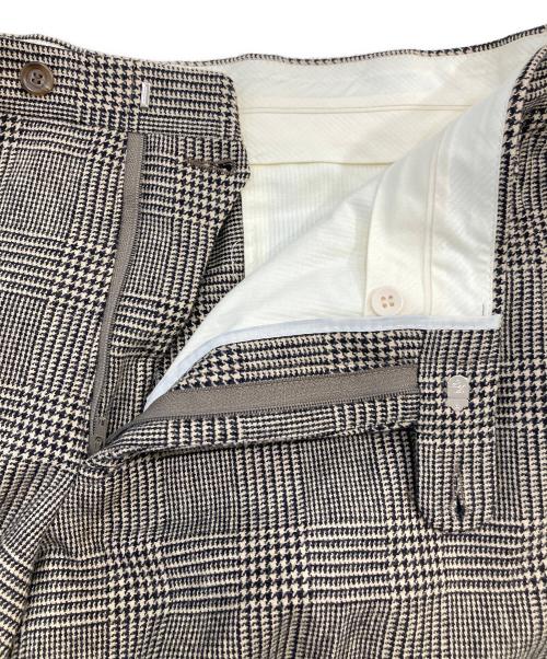 BURBERRY LONDON（バーバリーロンドン）BURBERRY LONDON (バーバリーロンドン) セットアップウールチェックスーツ ブラウン サイズ:なしの古着・服飾アイテム