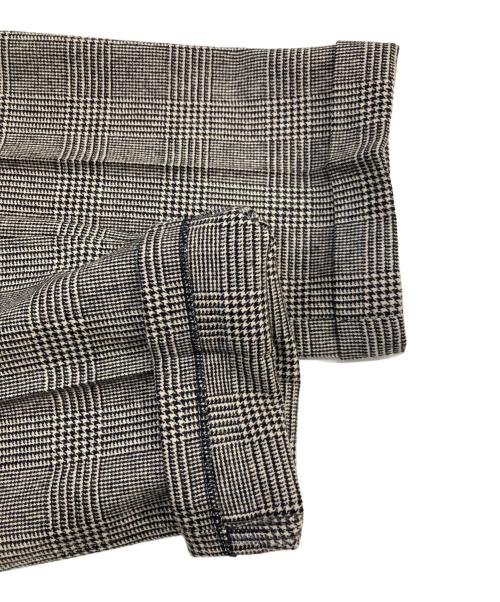 BURBERRY LONDON（バーバリーロンドン）BURBERRY LONDON (バーバリーロンドン) セットアップウールチェックスーツ ブラウン サイズ:なしの古着・服飾アイテム