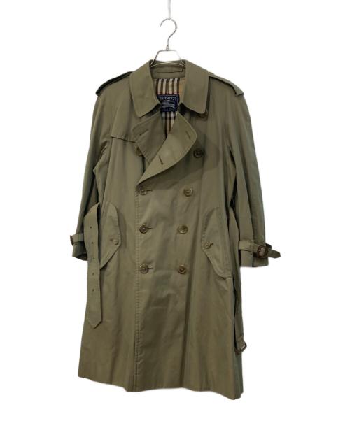 Burberry's（バーバリーズ）Burberry's (バーバリーズ) 裏ノヴァチェックトレンチコート 玉虫色 サイズ:なしの古着・服飾アイテム