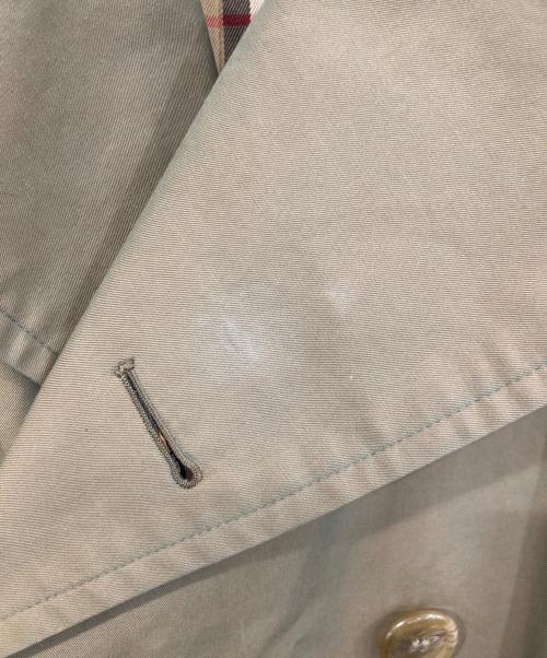 Burberry's（バーバリーズ）Burberry's (バーバリーズ) 裏ノヴァチェックトレンチコート 玉虫色 サイズ:なしの古着・服飾アイテム