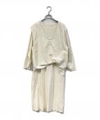 TODAYFULトゥデイフル）の古着「cotton layered dress/コットンレイヤードドレス」｜アイボリー