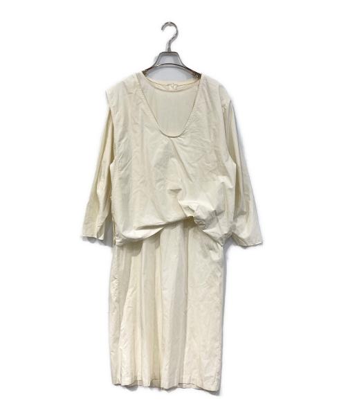 TODAYFUL（トゥデイフル）TODAYFUL (トゥデイフル) cotton layered dress/コットンレイヤードドレス アイボリー サイズ:SIZE 36の古着・服飾アイテム