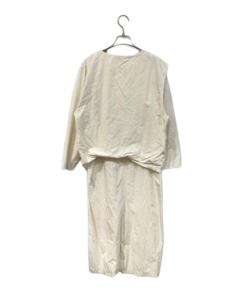 TODAYFUL（トゥデイフル）TODAYFUL (トゥデイフル) cotton layered dress/コットンレイヤードドレス アイボリー サイズ:SIZE 36の古着・服飾アイテム