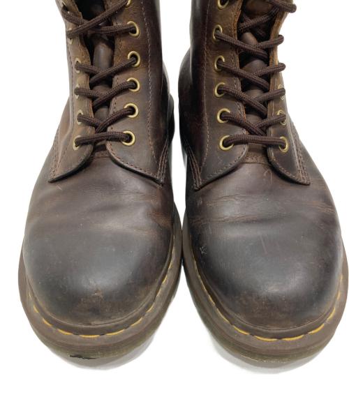 Dr.Martens（ドクターマーチン）Dr.Martens (ドクターマーチン) Crazy Horse Leather Boots/クレイジーホース レザーブーツ ブラウン サイズ:SIZE 8の古着・服飾アイテム