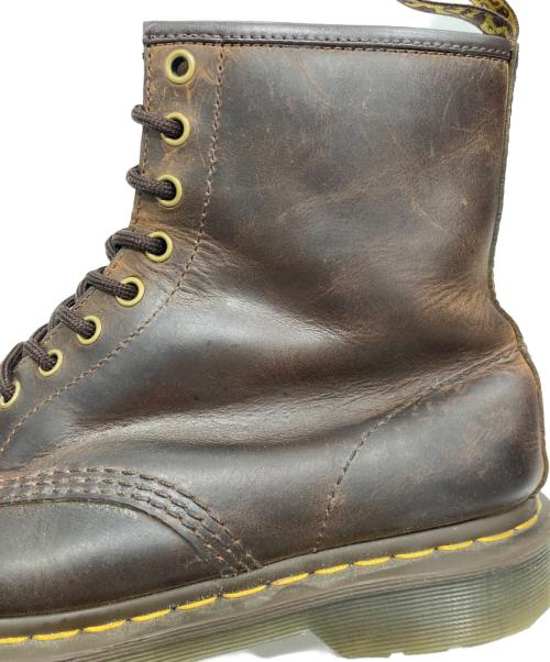 Dr.Martens（ドクターマーチン）Dr.Martens (ドクターマーチン) Crazy Horse Leather Boots/クレイジーホース レザーブーツ ブラウン サイズ:SIZE 8の古着・服飾アイテム