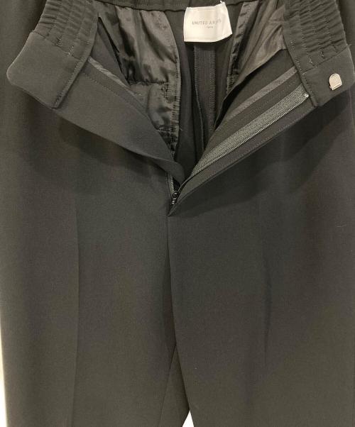 UNITED ARROWS（ユナイテッドアローズ）UNITED ARROWS (ユナイテッドアローズ) スリットパンツ ブラック サイズ:SIZE 36の古着・服飾アイテム