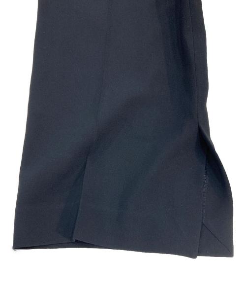 UNITED ARROWS（ユナイテッドアローズ）UNITED ARROWS (ユナイテッドアローズ) スリットパンツ ブラック サイズ:SIZE 36の古着・服飾アイテム