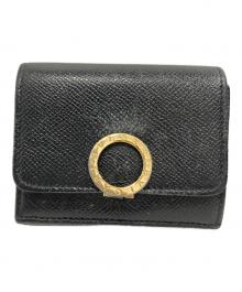 BVLGARI（ブルガリ）の古着「3つ折り財布」｜ブラック