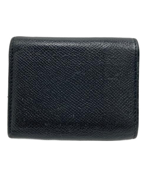 BVLGARI（ブルガリ）BVLGARI (ブルガリ) 3つ折り財布 ブラックの古着・服飾アイテム
