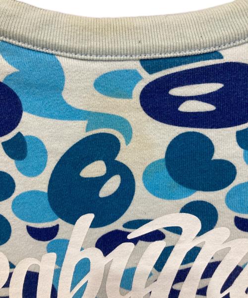 A BATHING APE（アベイシングエイプ）A BATHING APE (アベイシングエイプ) ダブルフェイススウェット ブルー サイズ:SIZE Lの古着・服飾アイテム