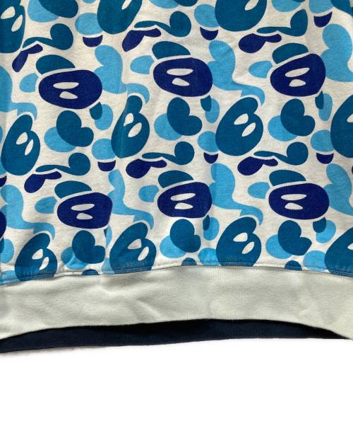 A BATHING APE（アベイシングエイプ）A BATHING APE (アベイシングエイプ) ダブルフェイススウェット ブルー サイズ:SIZE Lの古着・服飾アイテム